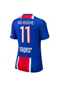 Paris Saint-Germain Maghnes Akliouche #11 Jalkapallovaatteet Naisten Kotipaita 2026-27 Lyhythihainen
